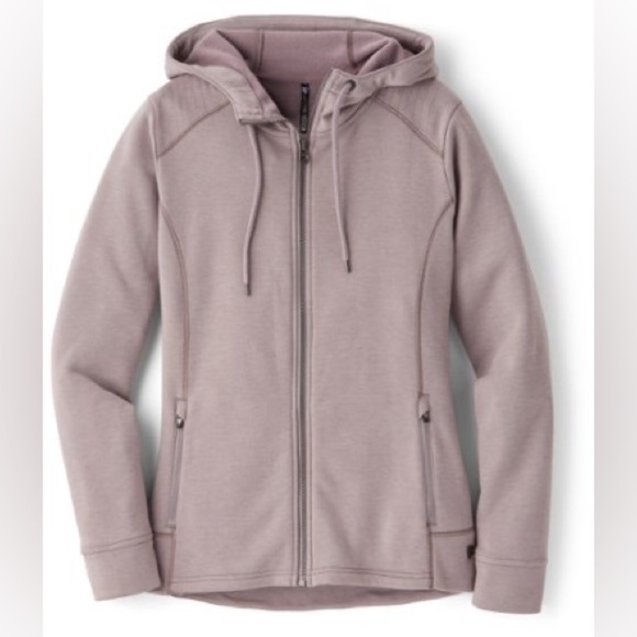 KUHL Women’s Freethinkr Hoodie full zip sweatshirt dusty purple size: Large - Picture 1 of 14